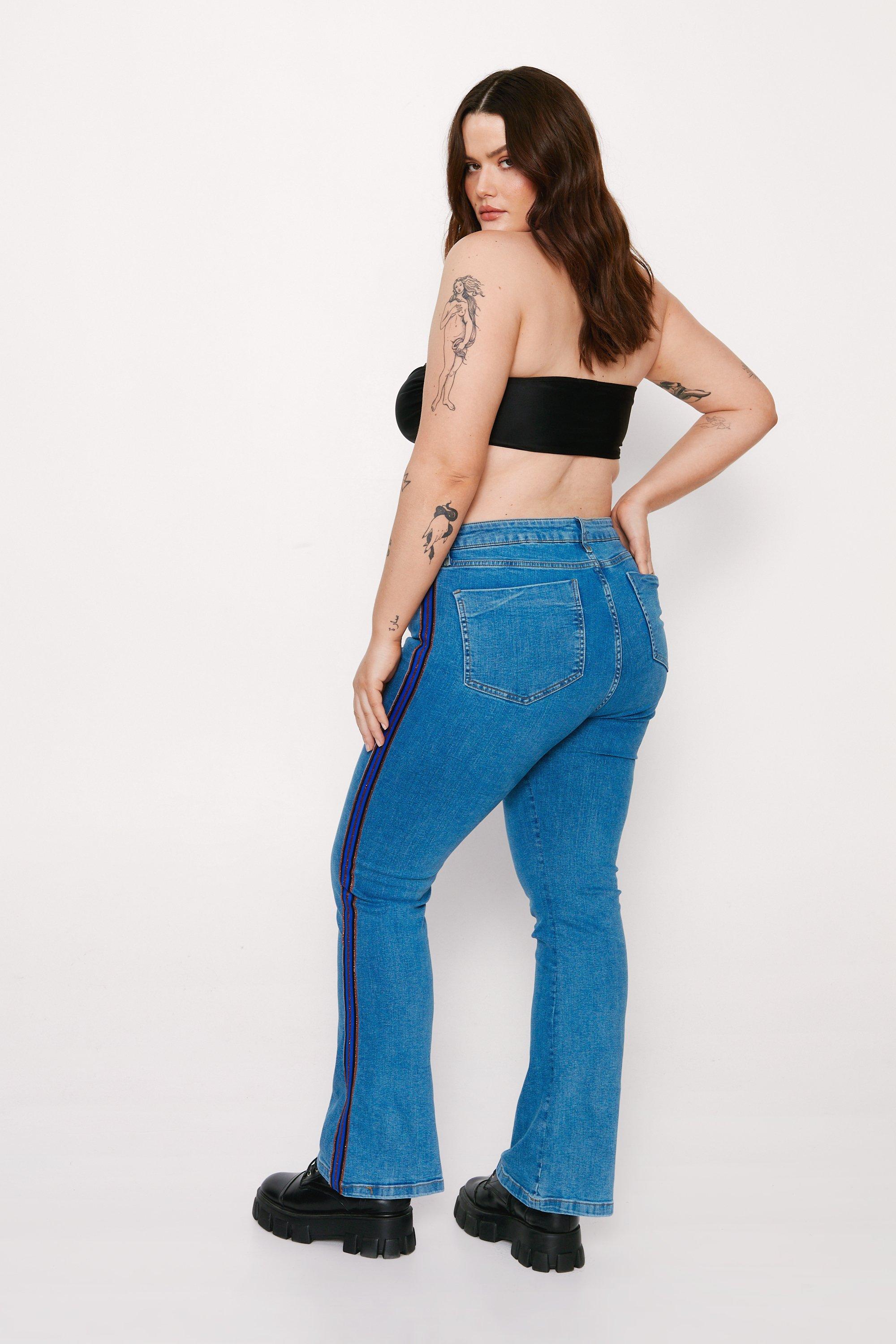 Flare jeggings outlet plus size